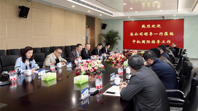 CMEC有關(guān)領(lǐng)導調(diào)研中機國際PPP項目推進情況